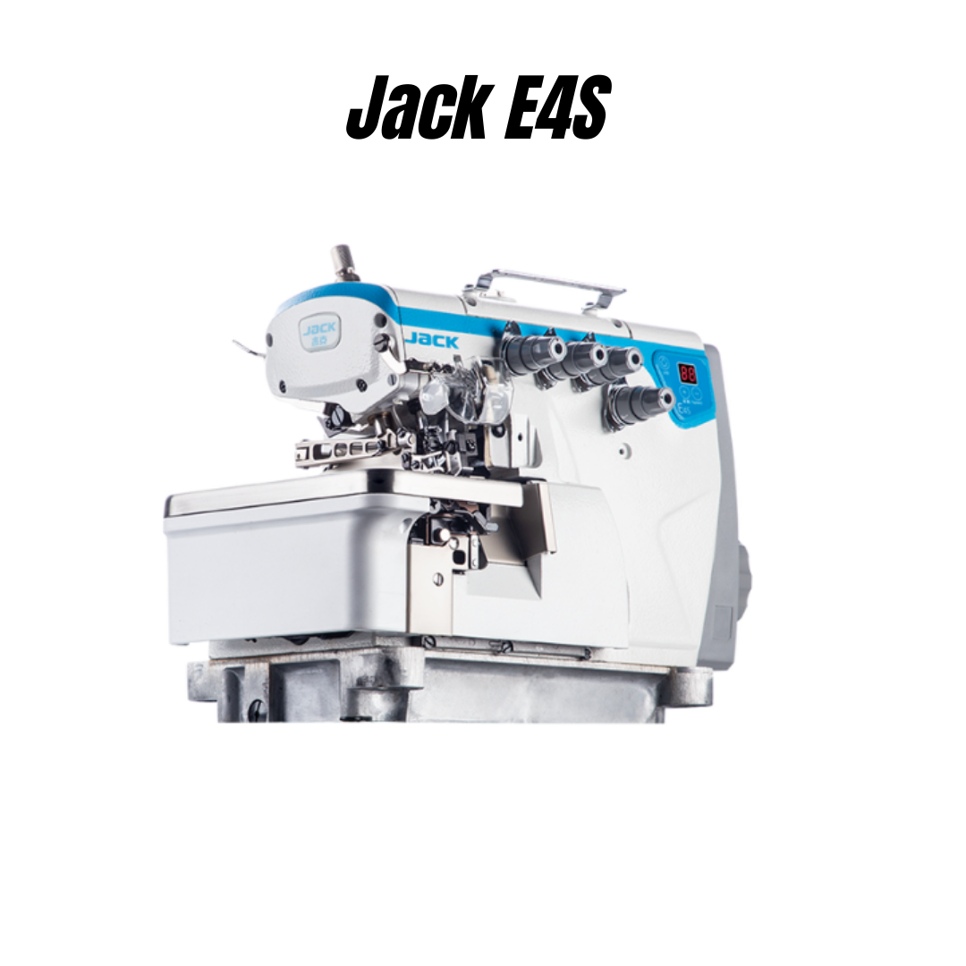Machine à coudre industrielle JACK E4S pour couture professionnelle et production textile