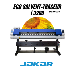 Traceur éco-solvant I3200 – Imprimante grand format professionnelle à encre éco-solvant, équipée de la tête d'impression I3200, conçue pour l'impression haute précision sur vinyle, bâche, papier peint et supports publicitaires. Offre une vitesse élevée, des couleurs intenses et une excellente durabilité pour les applications de signalétique, décoration et communication visuelle.