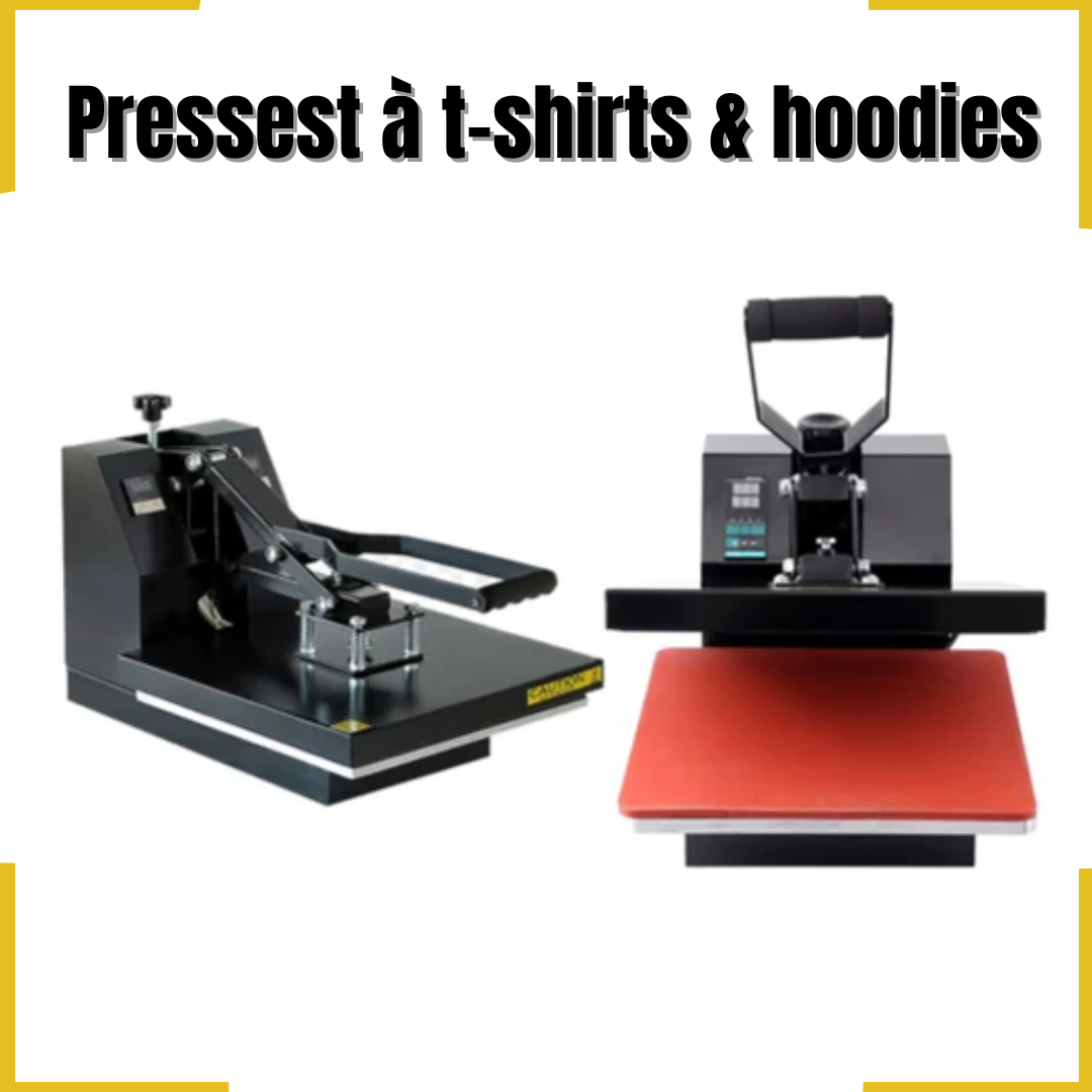 Presse à T-shirts et hoodies professionnelle – transfert thermique pour vêtements personnalisés