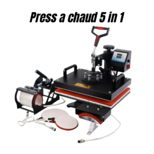 Presse à t-shirts et hoodies pour transfert textile et personnalisation professionnelle