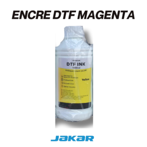 Encre DTF jaune Magenta pour impression textile professionnelle avec transfert direct sur tissus