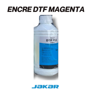 Encre DTF Cyan pour impression textile professionnelle avec transfert direct sur tissus