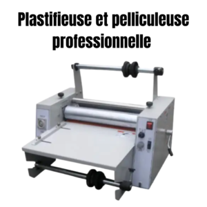 Plastifieuse et pelliculeuse professionnelle pour documents, cartes et brochures – finition durable et de haute qualité