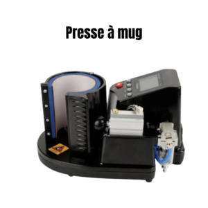Presse à mug professionnelle pour transfert thermique sur tasses et mugs personnalisés