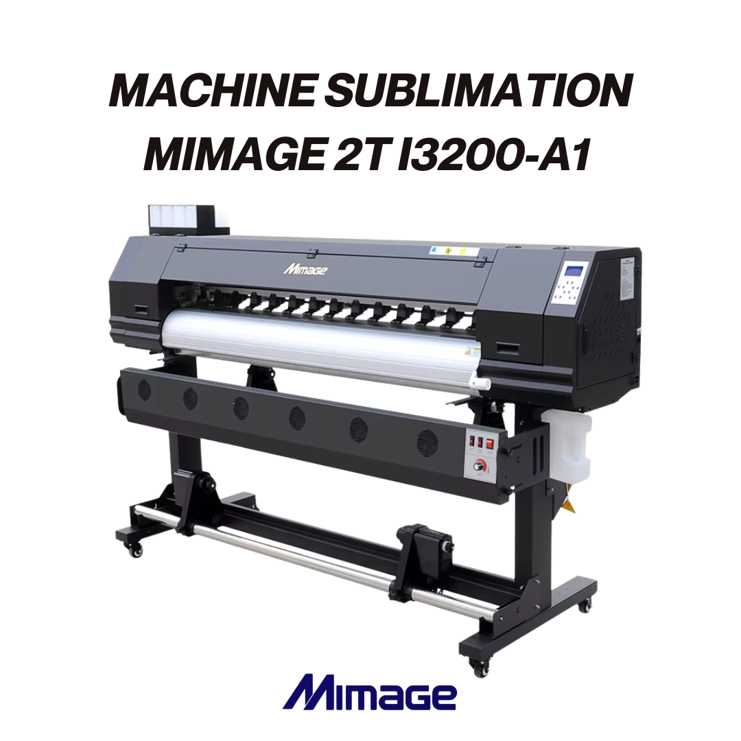 MACHINE DE SUBLIMATION MIMAGE 2 TÊTES I3200-A1