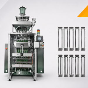 Machine de conditionnement automatique multi-lignes (VFFS multi-pistes)