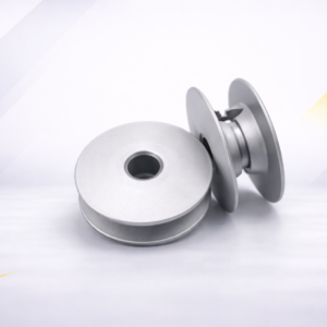 Bobine industrielle en aluminium – Support de fil pour machine à coudre