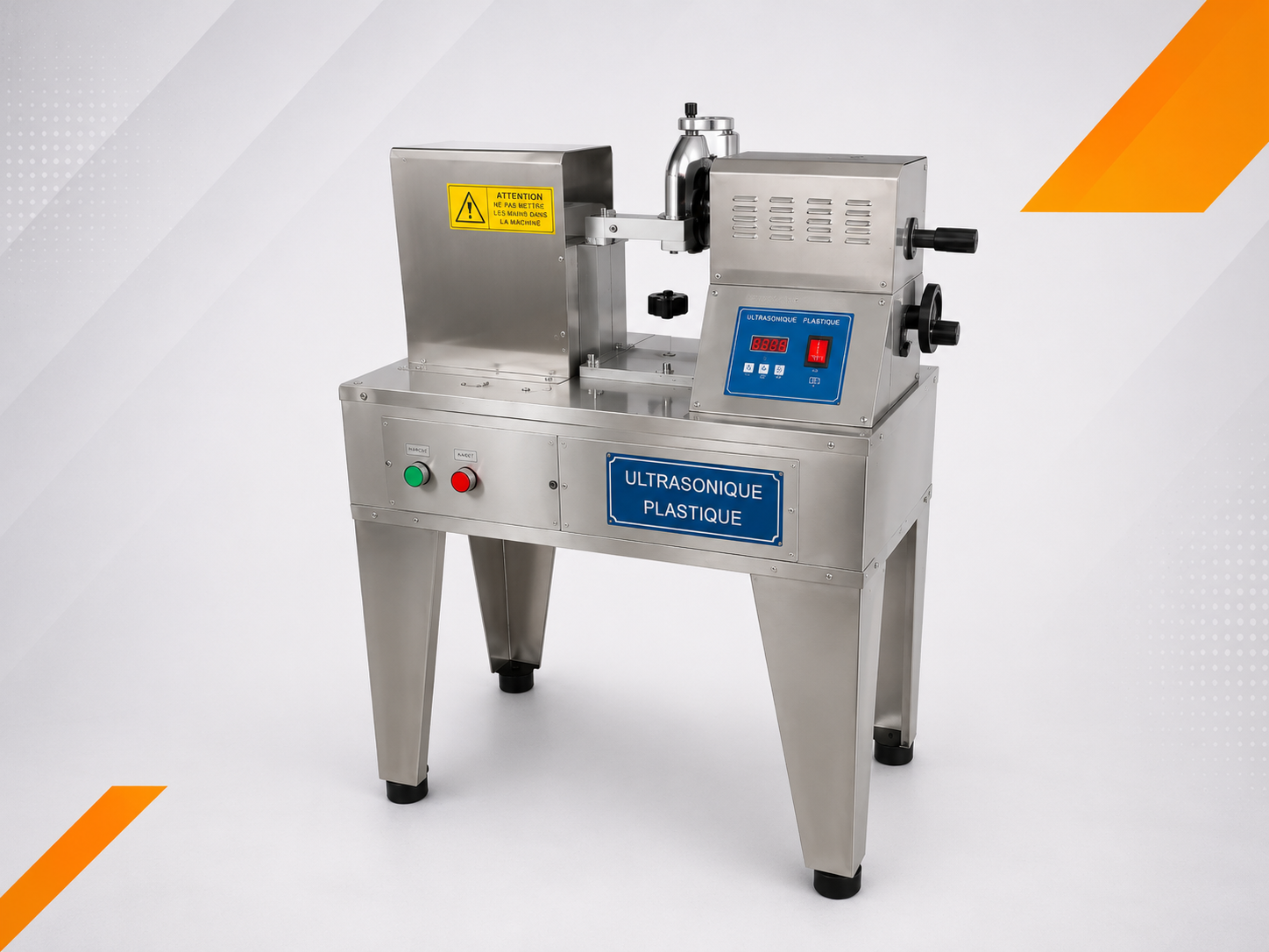 Machine de soudure plastique ultrasonique industrielle